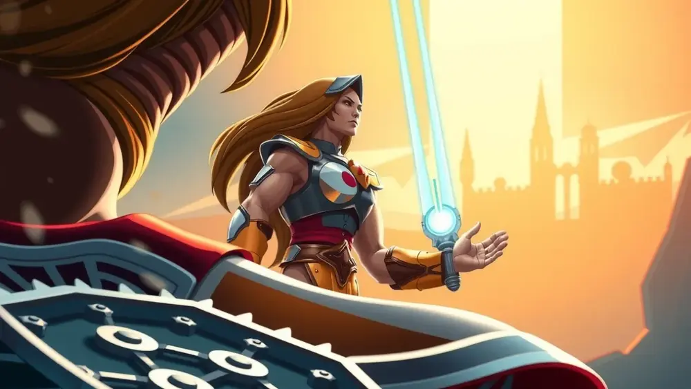 A conexão entre He-Man e She-Ra como irmãos gêmeos de Eternia